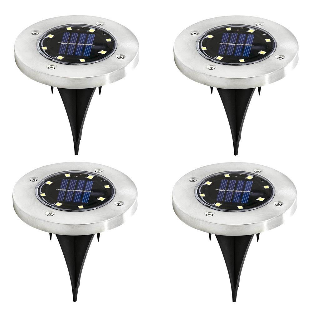 4 buc lampi solare incorporabile pentru exterior-1